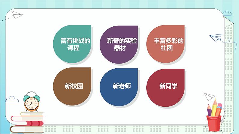 人教部编版七年级上册道德与法治1.1中学序曲课件第8页