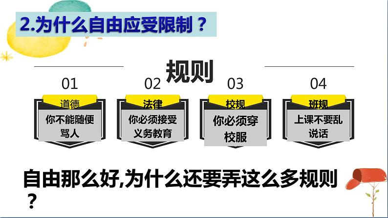 人教版八年级下册道德与法治第四单元《自由平等的真谛》课件第3页