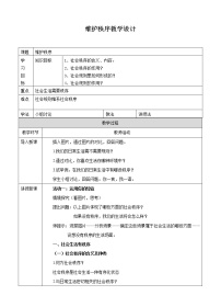 2020-2021学年维护秩序教学设计及反思