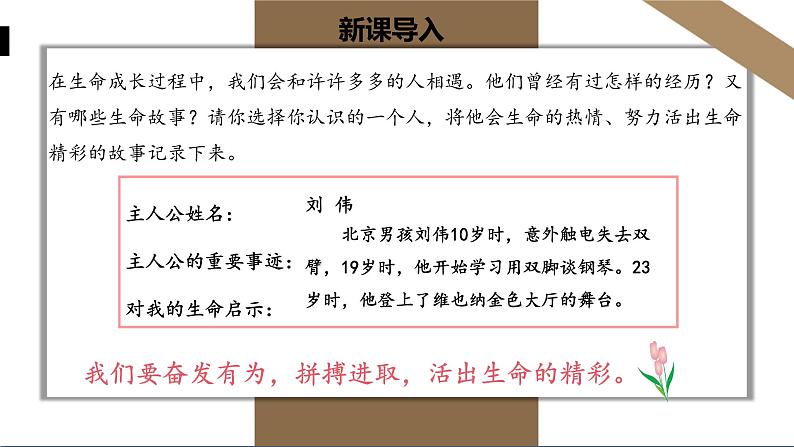 人教版七年级上册道德与法治第四单元 活出生命的精彩 课件第5页