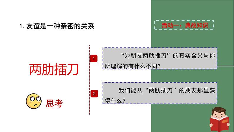 人教版七年级上册道德与法治第二单元4.2《深深浅浅话友谊》课件第3页