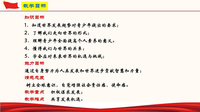 5.1 走向世界大舞台（课件）-人教部编版道德与法治九年级下册03