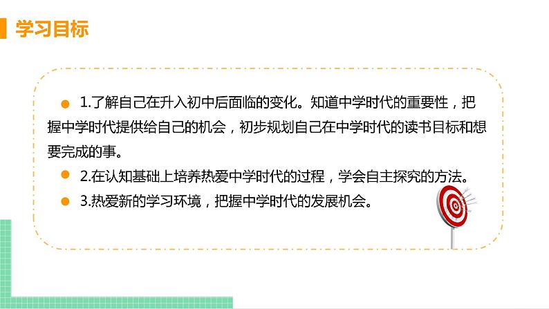 2021年初中道德与法治 人教部编版 七年级上册 第一单元 第一课 第一框  中学序曲 课件第3页