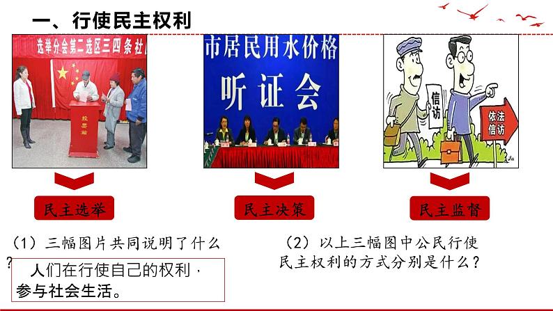 3.2 参与民主生活课件 2021--2022学年部编版道德与法治九年级上册06