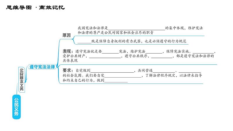 人教版八年级下册道德与法治习题课件 第二单元 第4课 综合复习第3页