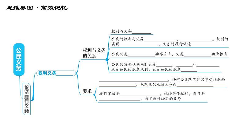 人教版八年级下册道德与法治习题课件 第二单元 第4课 综合复习第6页