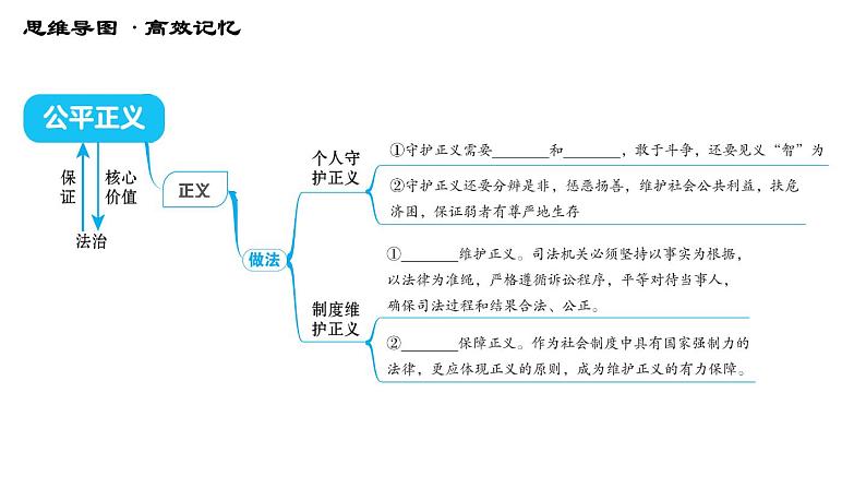 人教版八年级下册道德与法治习题课件 第四单元 第8课 第八课综合复习06