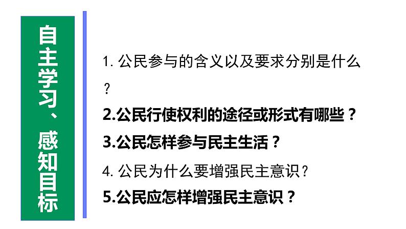 3.2 参与民主生活 课件 (共28张PPT)第1页