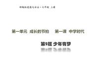 2020-2021学年少年有梦教课内容ppt课件
