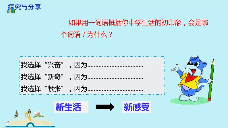 2021-2022学年人教版七年级上册道德与法治1.1中学序曲课件06