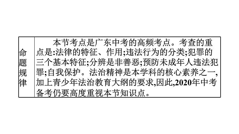 最新中考道德与法治·高分突破课件第一节　学法守法　法不可违05