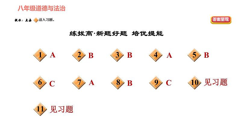 人教版八年级下册道德与法治 第四单元 习题课件.03