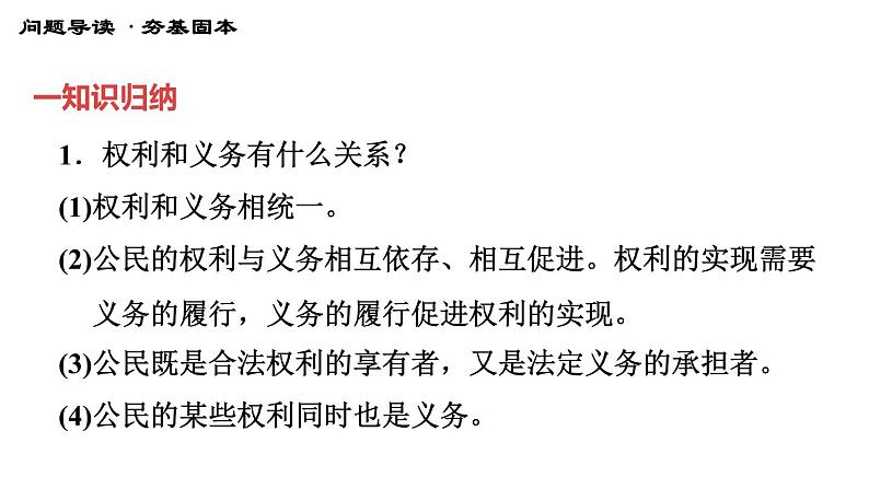 人教版八年级下册道德与法治 第二单元 习题课件04