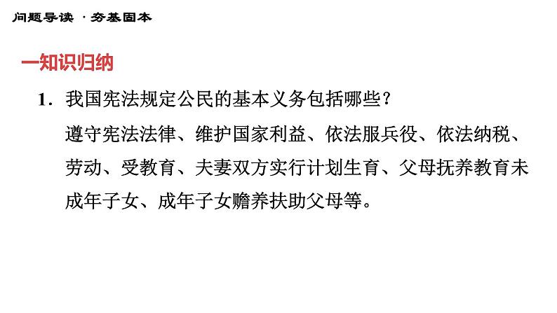 人教版八年级下册道德与法治 第二单元 习题课件04