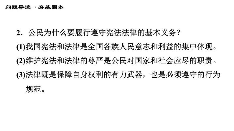 人教版八年级下册道德与法治 第二单元 习题课件05