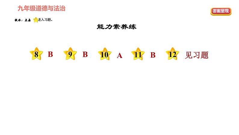 人教版七年级上册道德与法治 第四单元 习题课件03