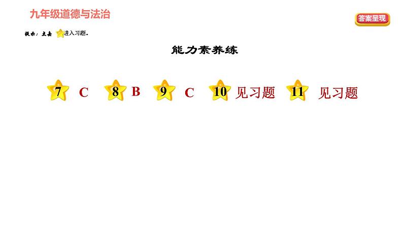 人教版七年级上册道德与法治 第四单元 习题课件03