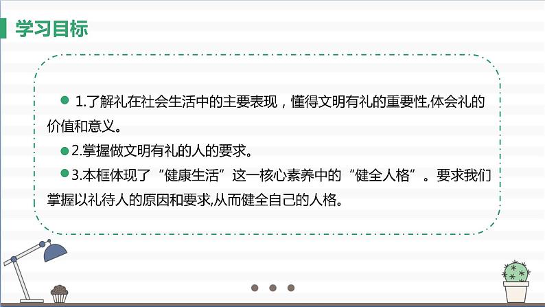 人教版八年级上册道德与法治 第二单元 4.2《以礼待人》课件02