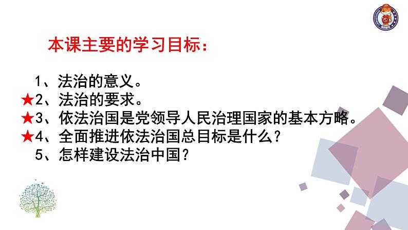 人教部编版九年级上册（道德与法治） 第二单元 4.1 夯实法治基础课件PPT03