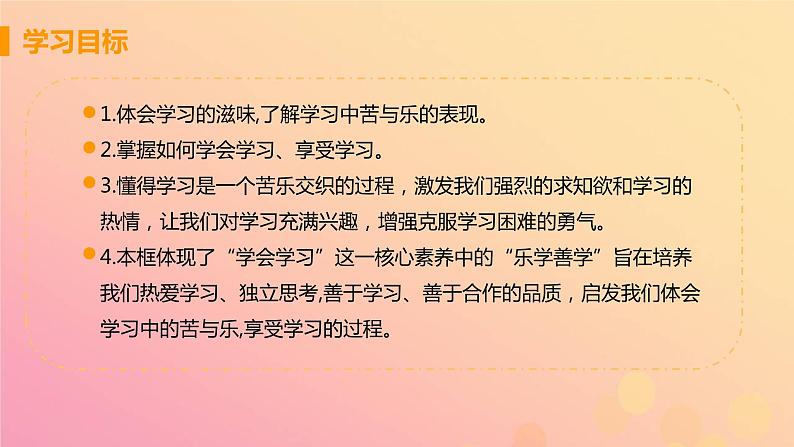 新人教版七年级道德与法治上册第一单元成长的节拍第二课学习新天地第二框享受学习教学PPT课件03