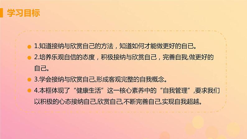 新人教版七年级道德与法治上册第一单元成长的节拍第三课发现自己第二框做更好的自己教学PPT课件第3页