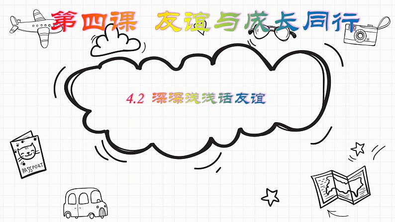 2021-2022学年七年级上册道德与法治4.2深深浅浅话友谊课件第2页