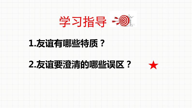 2021-2022学年七年级上册道德与法治4.2深深浅浅话友谊课件第3页