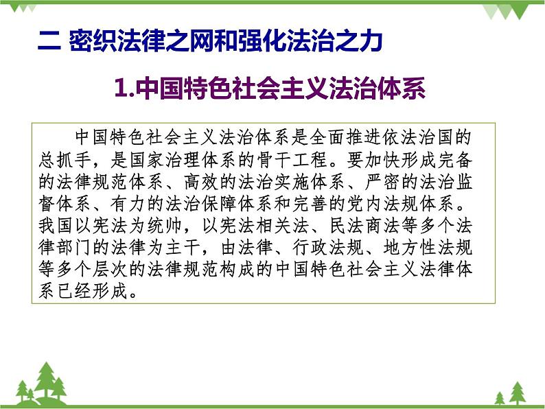 二 密织法律之网强化法治之力 PPT教学课件08