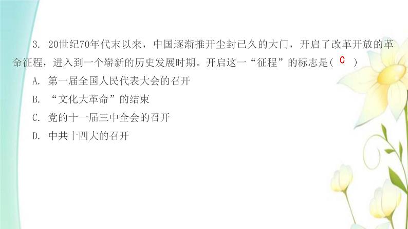 九年级道德与法治上第一课踏上强国之路第一框坚持改革开放课件05