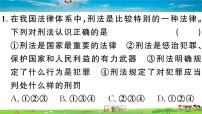 初中政治思品人教部编版八年级上册（道德与法治）预防犯罪作业课件ppt