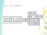 新人教版九年级道德与法治上册第三单元文明与家园第六课建设美丽中国第2框共筑生命家园课件