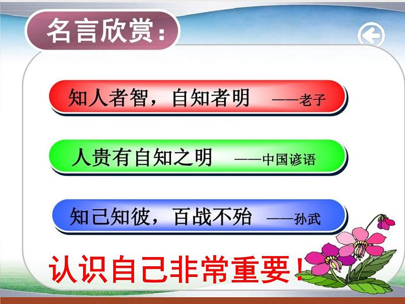 人教部编版七年级上册道德与法治3.1认识自己课件04