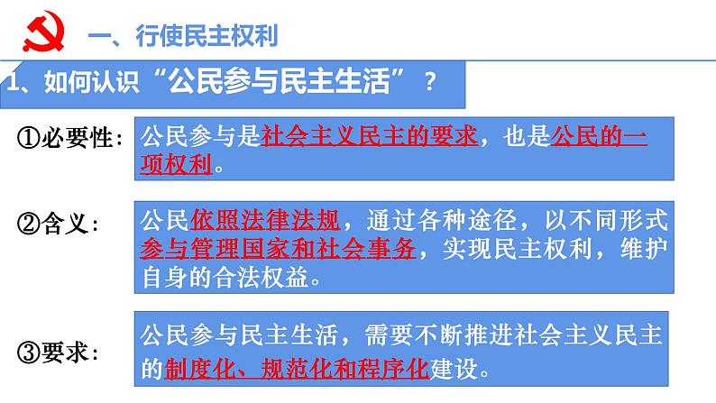 3.2 参与民主生活第8页