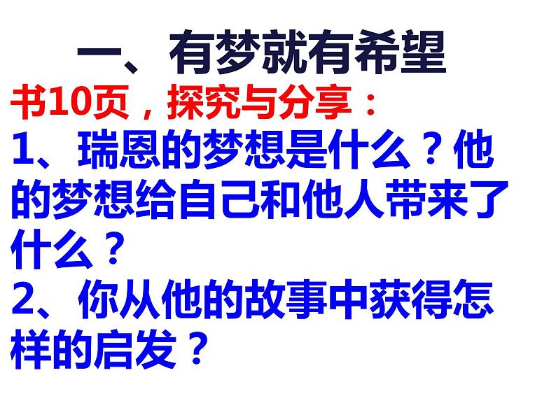 第一课中学时代第二框少年有梦ppt课件第5页