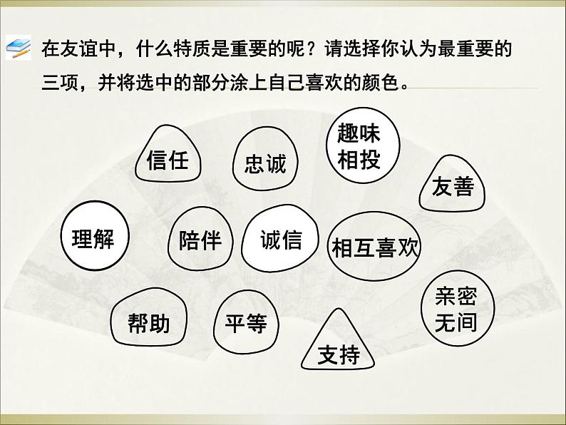 人教版《道德与法治》七年级上册课件：4.2-深深浅浅话友谊(共23张PPT)05