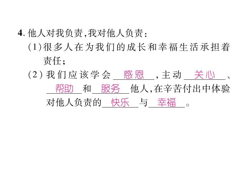 部编版八年级道德与法治上册同步作业课件：第六课  责任与角色同在 第1课时 我对谁负责，谁对我负责 (共23张PPT)04