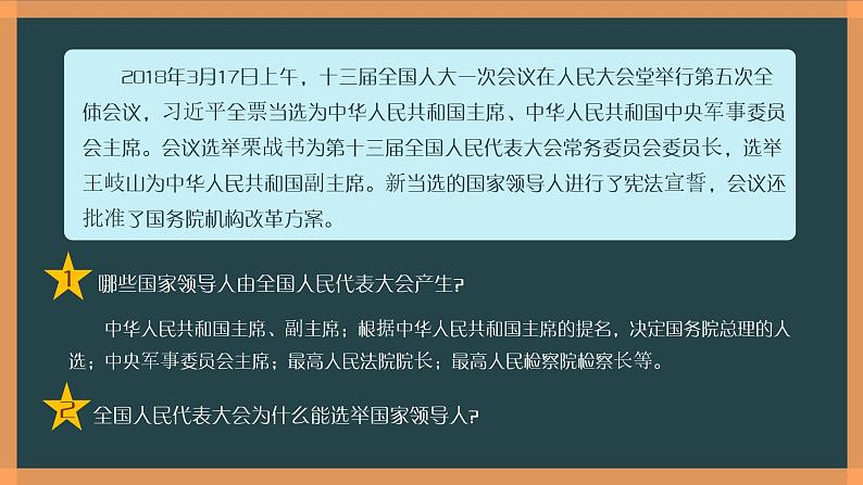 部编版《道德与法治》八年级下册：6.1《国家权力机关》课件(共21张PPT)第1页