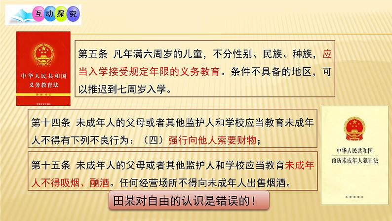 部编版《道德与法治》八年级下册：7.2 自由平等的追求 课件（共30张PPT第6页