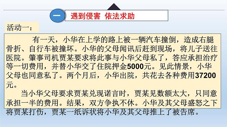 2021-2022学年部编版道德与法治八年级上册 5.3 善用法律  课件 （28张PPT）第4页