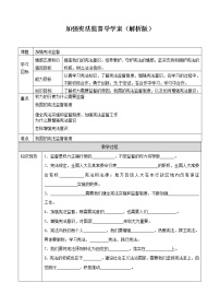 政治思品八年级下册（道德与法治）加强宪法监督学案