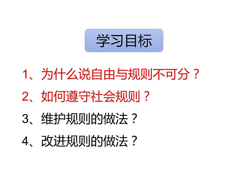 2021-2022学年部编版道德与法治八年级上册 3.2 遵守规则   课件（30张PPT）第3页