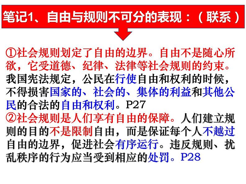 2021-2022学年部编版道德与法治八年级上册 3.2 遵守规则   课件（30张PPT）第8页