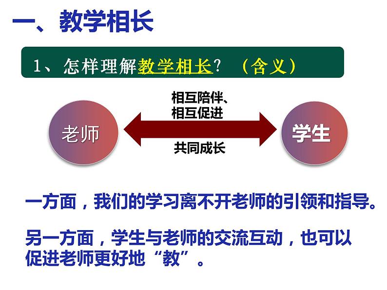 2021-2022学年部编版七年级道德与法治上册 6.2  师生交往  课件（32张PPT）07