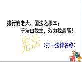 人教版八年级下册道德与法治第一单元《坚持依宪治国》课件