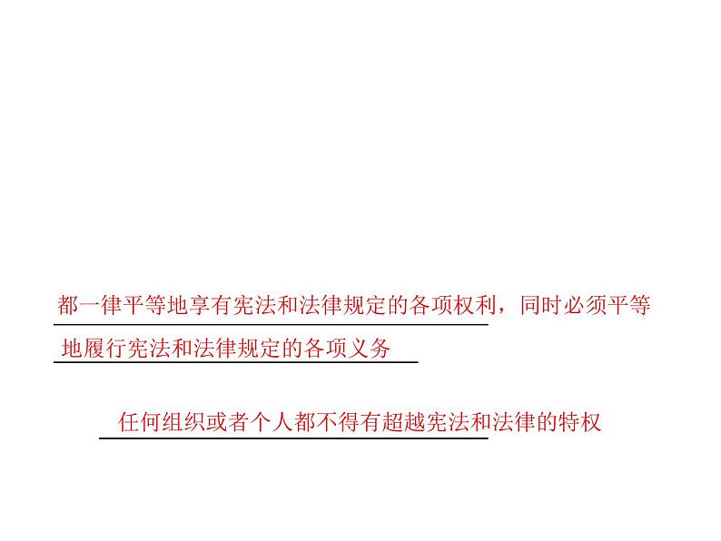 人教版八年级下册道德与法治第四单元 崇尚法治精神 总结课件第6页