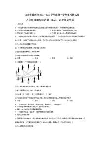 初中政治思品人教部编版八年级上册（道德与法治）第一单元 走进社会生活综合与测试同步训练题