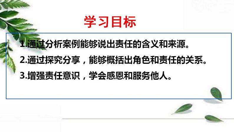 部编版初中道德与法治八年级上册 6.1我对谁负责 谁对我负责课件第3页