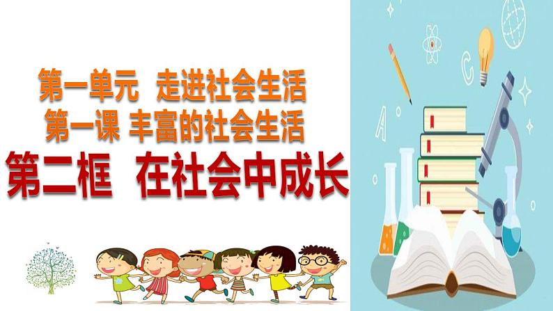 2021-2022初中道法统编版八年级上册 第一单元  在社会中成长 课件第2页