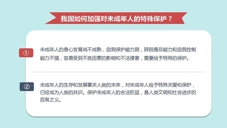 2021-2022人教部编版七年级下册道德与法治第四单元《法律为我们护航》课件07