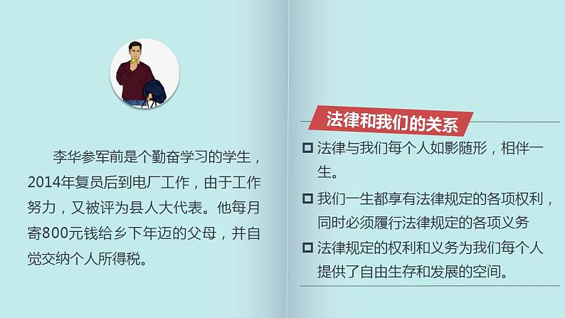 2021-2022人教部编版七年级下册道德与法治第四单元《生活需要法律》课件第7页